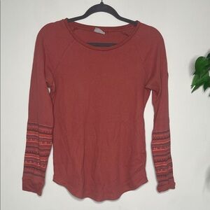 Columbia Women's Rust Long Sleeve Top